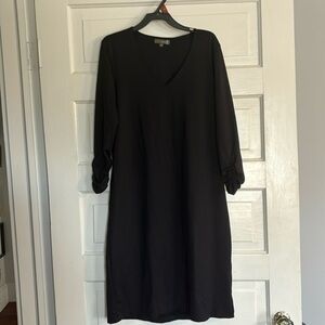 Judy P Black Lycra Dress